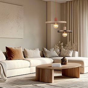 Подвесной светильник TK Lighting SILA 10757 SILA SABIA BROWN