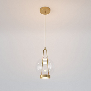 Подвесной светильник Eurosvet Frasco 50267/1 LED латунь