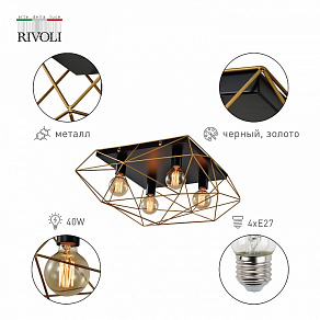 Накладной светильник Rivoli Roxana Б0053042