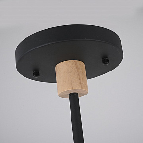 Люстра на штанге Imperiumloft TURNA Black TURNA-DBL01