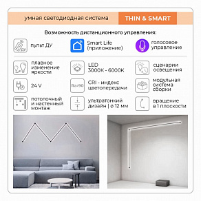 Модульный светильник Imex Thin &amp; Smart IL.0060.5000-500-MG