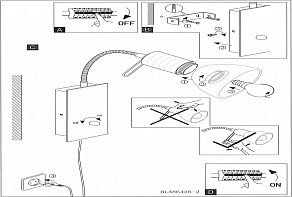 Бра Eglo ПРОМО Prince 1 86428