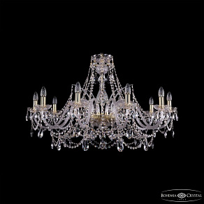 Подвесная люстра Bohemia Ivele Crystal 1411 1411/10/360 G