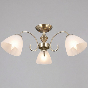 Люстра на штанге ILLUMICO  IL0897-3CSQ-26 AB ELITE