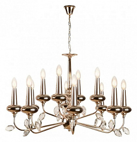 Подвесная люстра iLamp Dames 1020-8+4GD