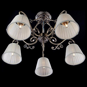 Люстра на штанге Eurosvet 60000 60000/5 античная бронза