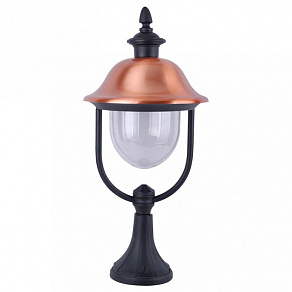 Наземный низкий светильник Arte Lamp Barcelona A1484FN-1BK