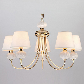 Подвесная люстра Eurosvet Mella 60072/5 золото