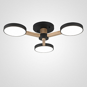 Люстра на штанге Imperiumloft TURNA Black TURNA01