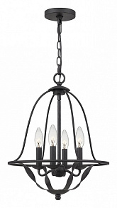 Подвесная люстра Quoizel Bradbury QZ-BRADBURY-4P-GK
