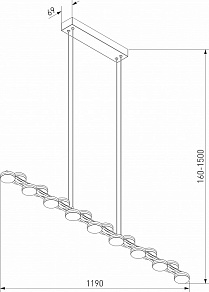 Подвесной светильник Eurosvet Tapioca a068076