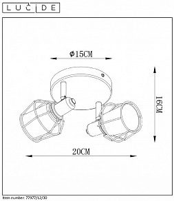 Спот Lucide Nila 77977/12/30