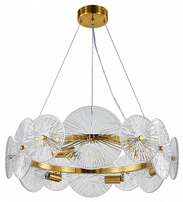 Подвесной светильник Indigo Miele 12021/6P Brass