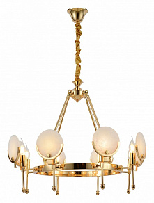 Подвесная люстра LUMINA DECO Montego LDP 8010-8 F.GD