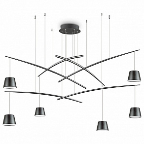 Подвесной светильник Ideal Lux Fish FISH SP6 NERO