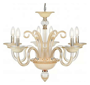 Подвесная люстра iLamp Classic P2318-6GD