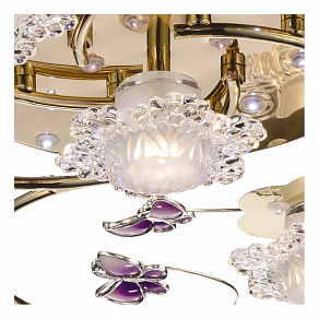 Потолочная люстра Arte Lamp Petali A3109PL-9GO