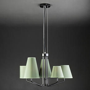 Подвесная люстра Eurosvet Ornato 70074/5 черный