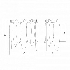 Накладной светильник Bogate's Canaria 326/1
