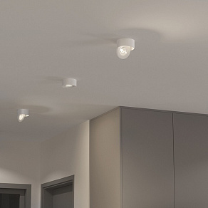 Накладной светильник Elektrostandard Glide Glide 8W белый (25100/LED)