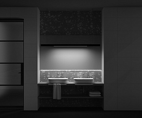 Встраиваемый светильник Maytoni Basis TR030-4-30WTW-DSZ-B