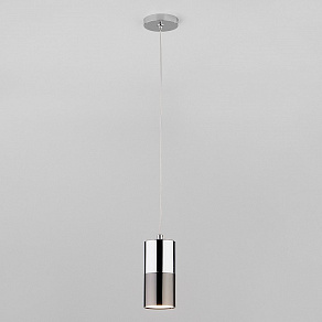 Подвесной светильник Eurosvet Mini Topper 50146/1 хром/черный жемчуг