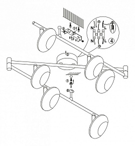 Спот Globo Gilles 56217-6