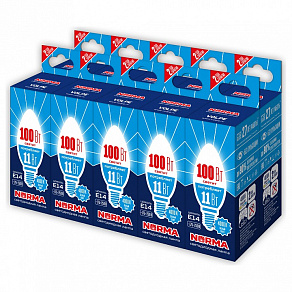 Лампа светодиодная Volpe NORMA E14 11Вт 4000K UL-00012502