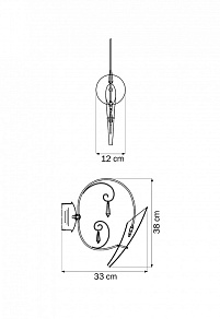 Бра Lightstar Scarabeo 755614