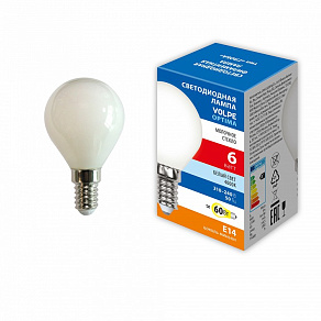 Лампа светодиодная Volpe  E14 6Вт 4000K UL-00008315