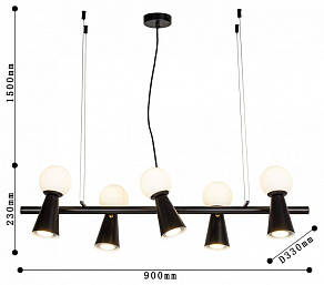 Подвесной светильник Favourite Gnomes 4095-5P