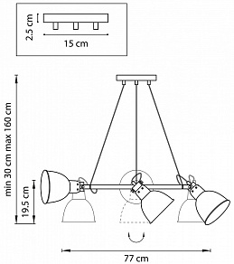Подвесная люстра Lightstar Acrobata 761160