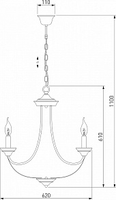 Подвесная люстра Eurosvet Lazzaro 60098/5 хром