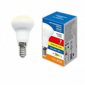 Лампа светодиодная Volpe  E14 7Вт 3000K UL-00008822