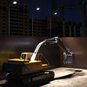 Настенно-потолочный прожектор Gauss  GFD00301