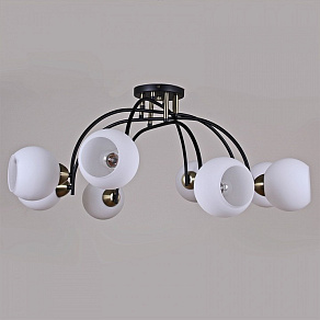 Потолочная люстра ILLUMICO  IL0250-8CSQ-79 BK AB