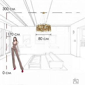 Подвесной светильник Loft it Escama 10396/800C