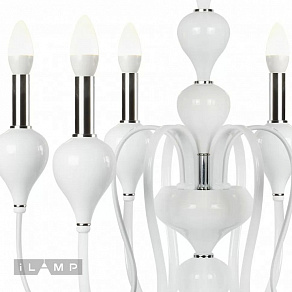 Подвесная люстра iLamp Lady 88003-6 WH