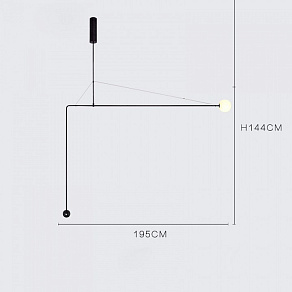 Подвесной светильник Imperiumloft Lines LINES-11