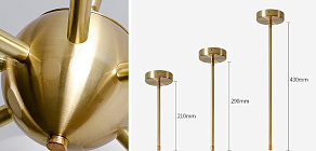 Люстра на штанге Imperiumloft Cherry Bomb 40.2724-0