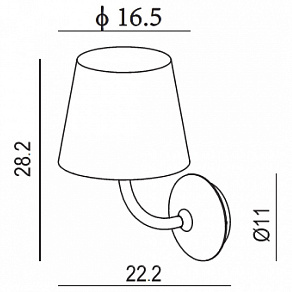 Бра Lucide Justin 27888/07/30