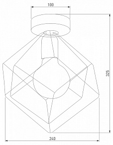 Накладной светильник TK Lighting Alambre 2702 Alambre