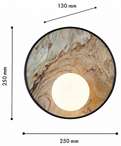Накладной светильник Favourite Messier 4594-1W