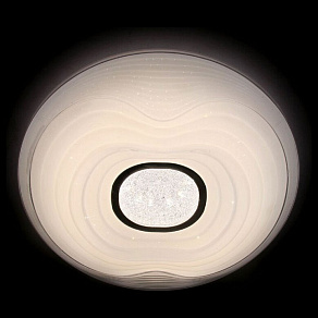 Накладной светильник Ambrella Orbital Crystal Sand FS1235 WH 72W D490