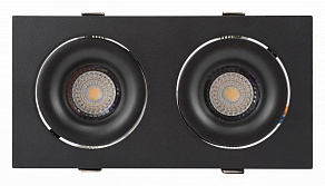 Встраиваемый светильник Denkirs Roto DK2122-BK