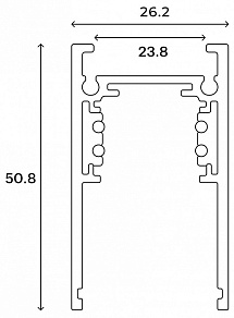 Трек накладной Hesby Lighting ElDeko HSBL_0052_1