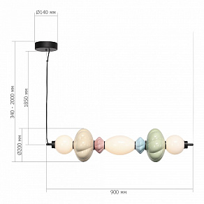 Подвесной светильник ST-Luce FLORENTINI SL6134.443.01