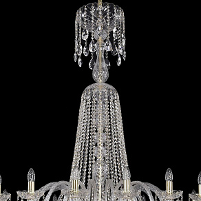 Подвесная люстра Bohemia Ivele Crystal 1402 1402/20/530/XL-164/G