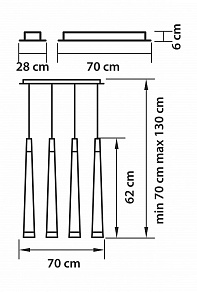 Подвесной светильник Lightstar Punto 807062
