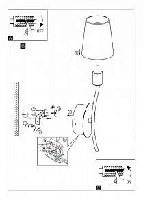 Бра Eglo Noventa 95007